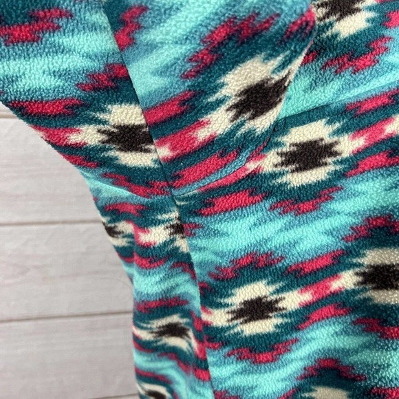 Patagonia Synchilla Aztec Tribal Fleece Snap T Pullover - Picture 11 of 14